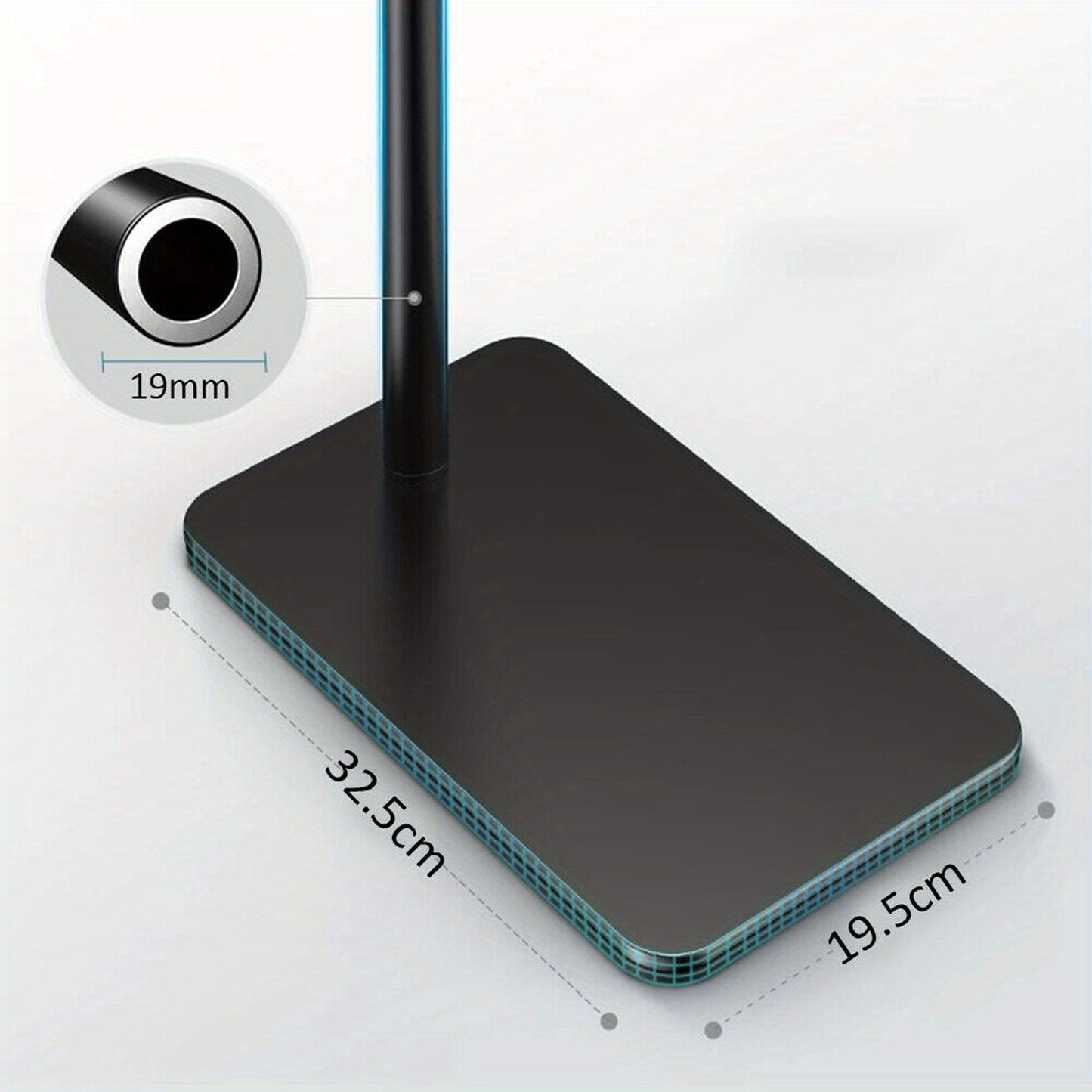 Adjustable Floor Stand Holder for tablets and phones up to 12.9 inch Hands Free