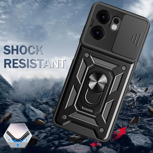 For Oppo Reno13 Pro Shockproof kickstand Case