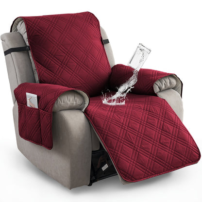 1pc Recliner Chair Cover Pad  for 1 Seater Sofa Slipcover