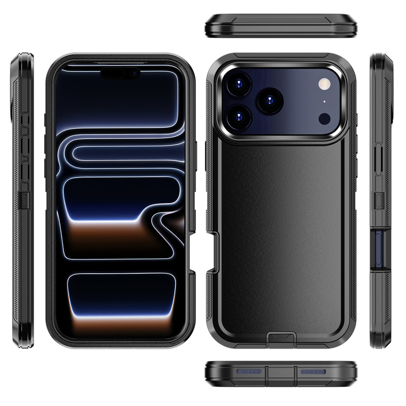 For Apple iPhone 17 Pro Heavy Duty Shockproof Case