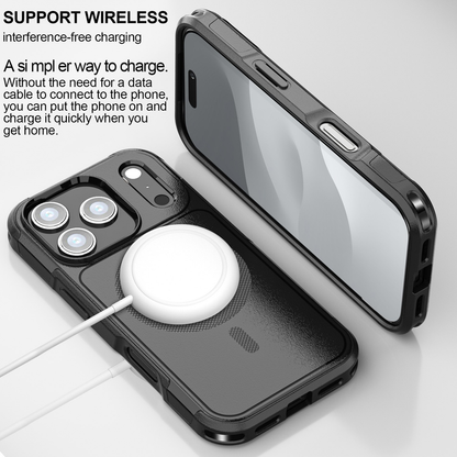For iPhone 17 Pro MagSafe Case Heavy Duty Shockproof Rugged Cover