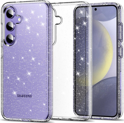 For Samsung Galaxy A35 Glitter Shockproof Hybrid Hard Case