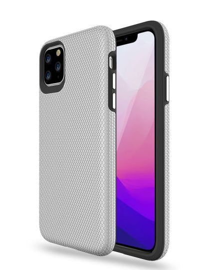 For iPhone 14 Shockproof Case Rugged Silver