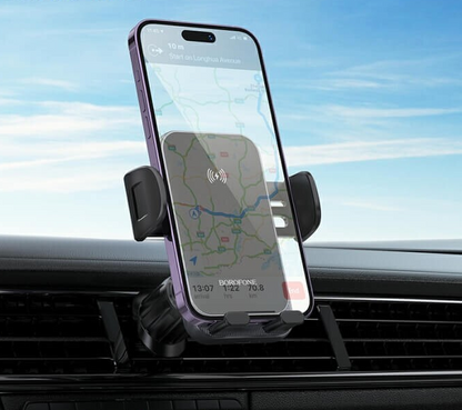 Universal Wireless Fast Charging Air Vent Car Mount Phone Holder