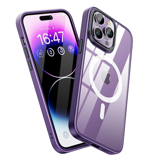 Slim Shockproof Case For iPhone 13 Pro-Purple