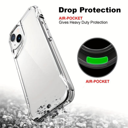 Crystal Clear Shockproof Drop Protection Phone Case For Iphone 15
