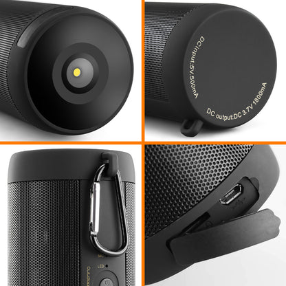 Portable Wireless Bluetooth Speaker-Black Colour