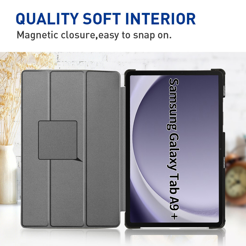 For Samsung Galaxy Tab A9/A9 Plus Tablet Case Folio Smart Cover