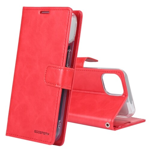 Red Flip Wallet Case for iPhone 16 Pro Max