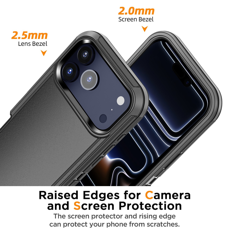 For Apple iPhone 17 Pro Heavy Duty Shockproof Case