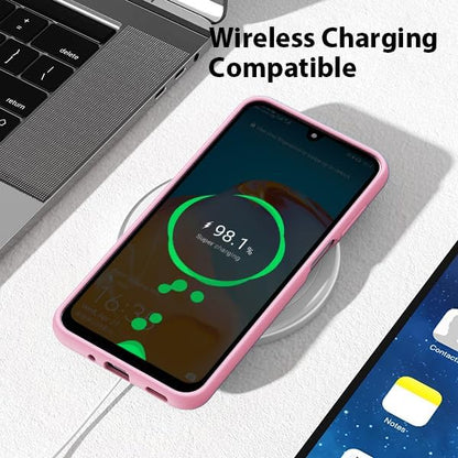 For Samsung Galaxy A16  Silicone Shockproof Gel Case-Pink