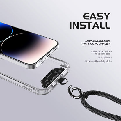[2 packs] Phone Lanyard Crossbody And Wrist Lanyard