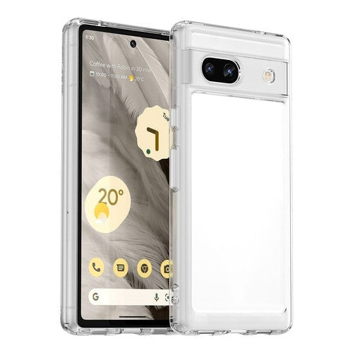 For Google Pixel 7a 5G Transparent Back Case