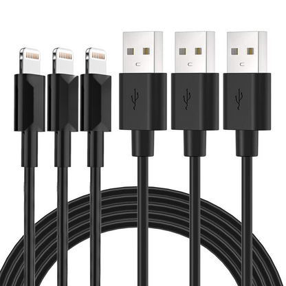 3PCs *3m Fast Lightning to USB-A Charging Data Cable