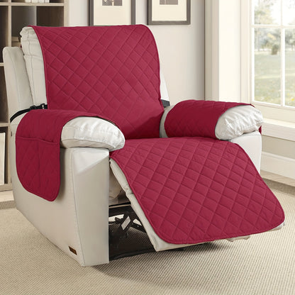 2pcs Waterproof Recliner Chair Non-Slip Cover