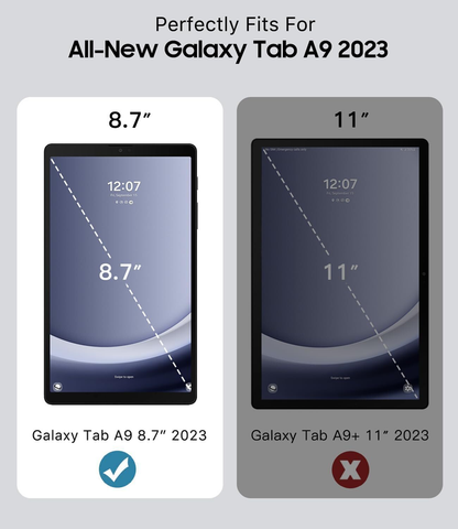 For Samsung Galaxy Tab A9 Tablet Case 8.7 inch Folio Stand Smart Cover