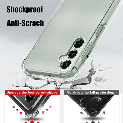 Transparent Case for Samsung Galaxy A56 5G Case with Four Corners Extra Protection