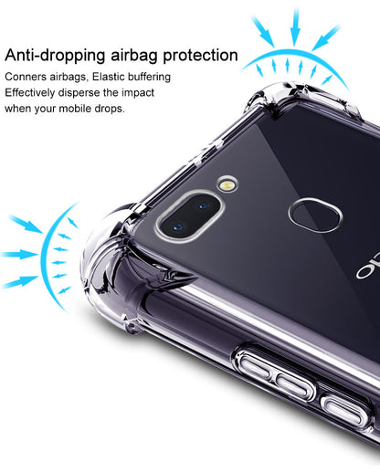 For OPPO Reno13  Pro Shock proof Clear Case + 1 x Screen Protector