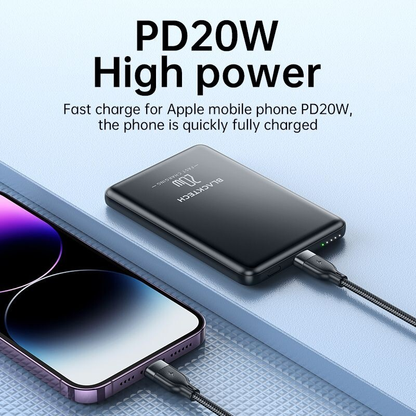 Sleek 5000mAh Fast Portable Power Bank