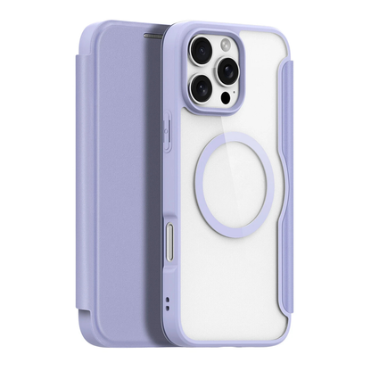 For iPhone 15 Pro Max Magnetic Wallet Flip Case