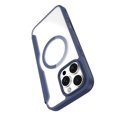 For iPhone 15 Pro Max Magnetic Wallet Flip Case