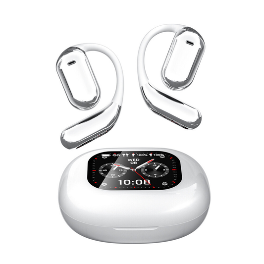 Wireless Bluetooth 5.4 Headphone Active Earphones-White