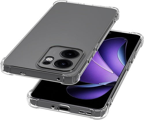 For OPPO Reno13  Pro Shock proof Clear Case + 1 x Screen Protector