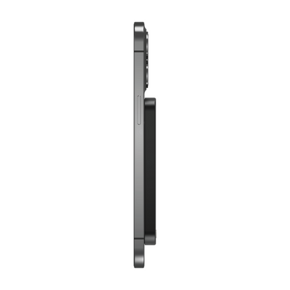 Ultra Slim Universal 5000mAh Magnetic Portable Metal Power Bank-Black Colour