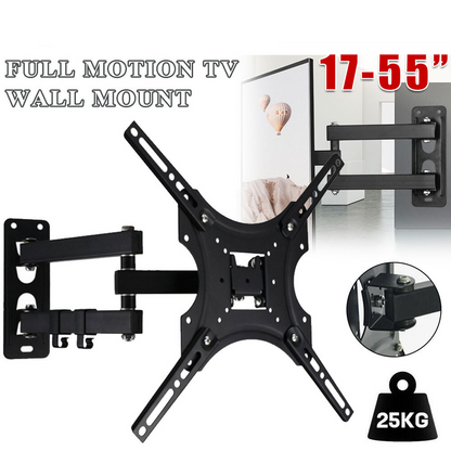 Universal TV Wall Bracket TV Stand tv Mount Full Motion Swivel Tilt LCD LED 32-80 Inch