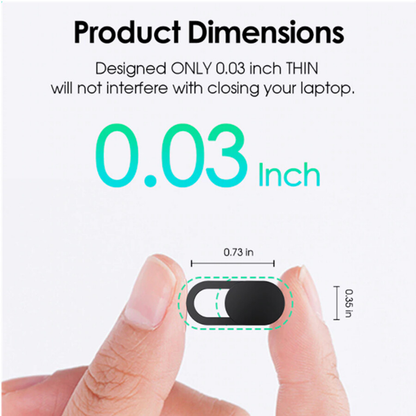 3Pack Ultra-Thin Webcam Cover