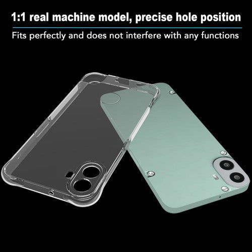 For Nothing CMF Phone 2 Pro 5G Clear Shockproof Gel Case Cover
