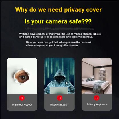 3Pack Ultra-Thin Webcam Cover