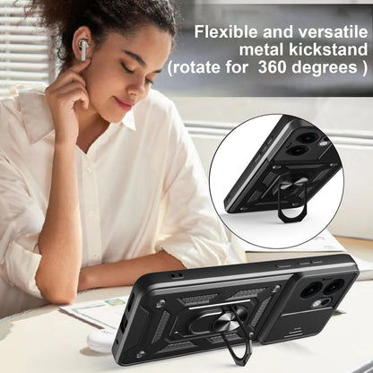 For Oppo Reno13 Pro Shockproof kickstand Case