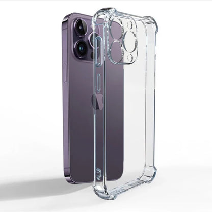 For iPhone 16 Pro Max transparent silicone case
