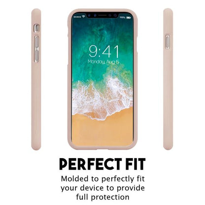 For iPhone 11 Pro Max soft black slim phone case-Pink Sand Colour