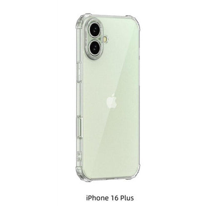 For iPhone 16 Plus Gel clear case