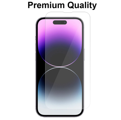 2X Tough Tempered glass screen protector For  iPhone 16