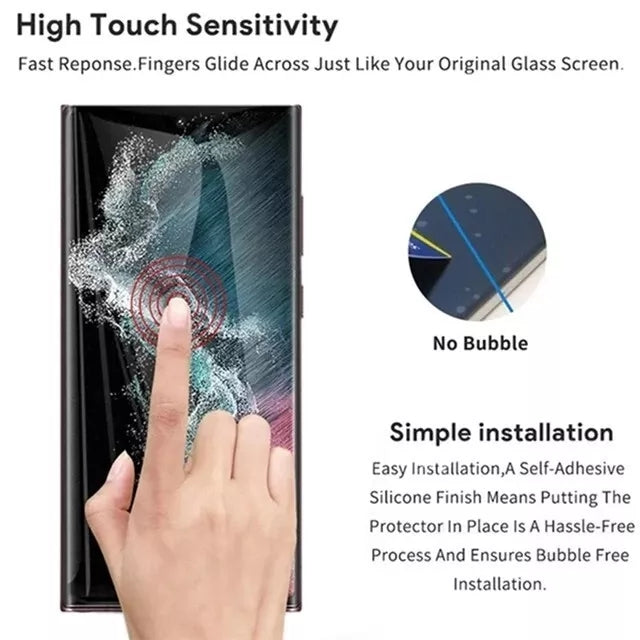 For Samsung S25 S24 S23 S22 S21 plus ultra A35/A55 A15 A05s  A36 A56 A16 A06  5G Tempered Glass Screen Protector