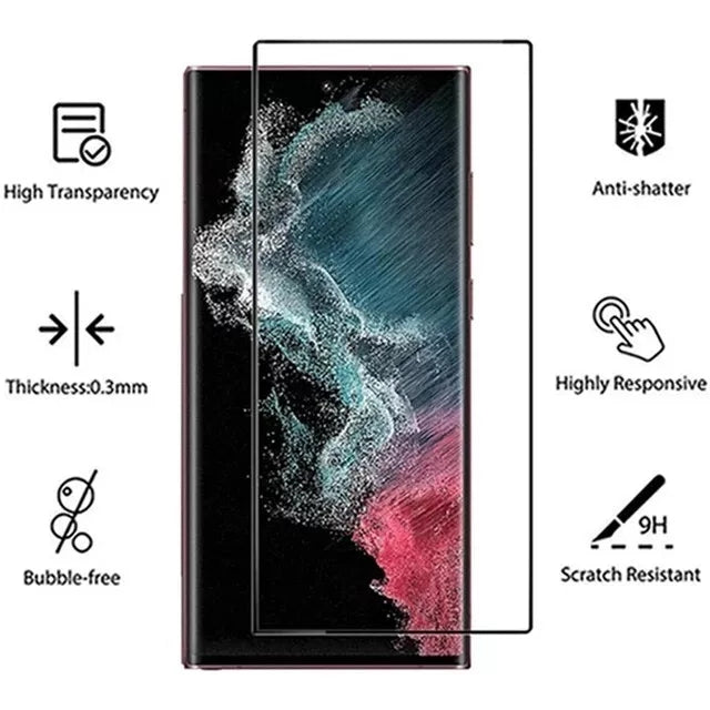 For Samsung S25 S24 S23 S22 S21 plus ultra A35/A55 A15 A05s  A36 A56 A16 A06  5G Tempered Glass Screen Protector