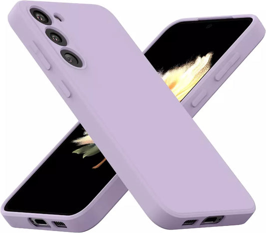 For Samsung Galaxy A06 Light Purple Silicone Gel case