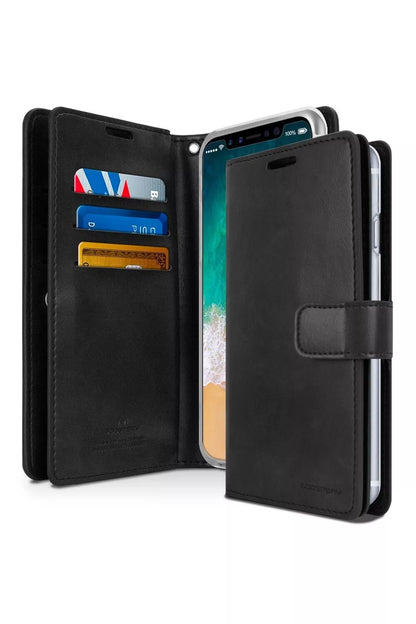 For iPhone 17 Pro Max Double Layers Wallet Leather Flip Case
