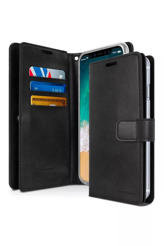 For iPhone 17 Pro Max Double Layers Wallet Leather Flip Case