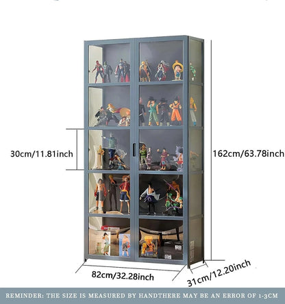 5 Tier Display Storage Cabinet Display Cabinet Showcase