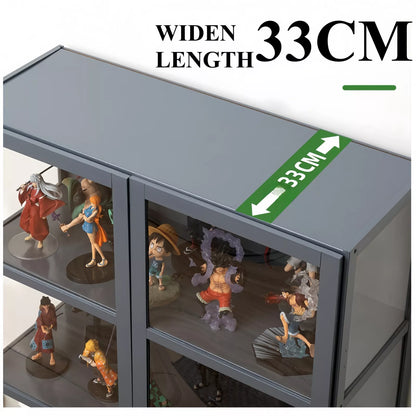5 Tier Display Storage Cabinet Display Cabinet Showcase
