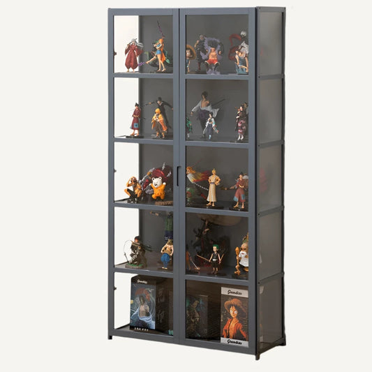 5 Tier Display Storage Cabinet Display Cabinet Showcase