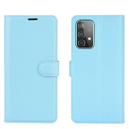 For Samsung Galaxy A05s Wallet Flip Case-Light Blue Colour