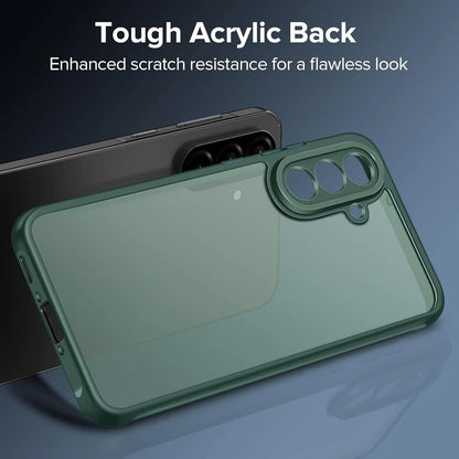 Matte Green Phone Case for Samsung A16 Shockproof Cover