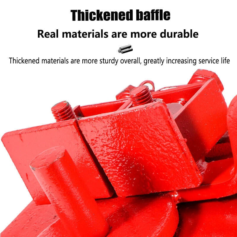 Portable 1-20mm Manual Steel Bender Machine Building Rebar Bar Bender