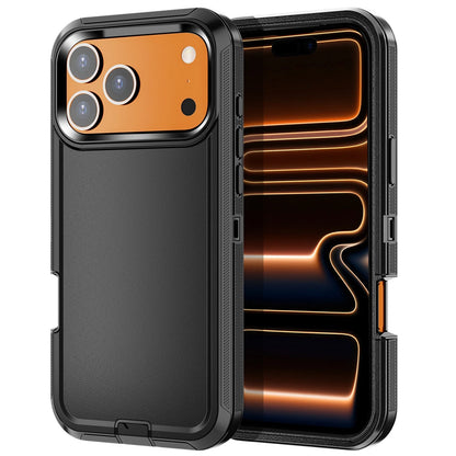For iPhone 17 Pro Max Heavy duty Builder Case  Black