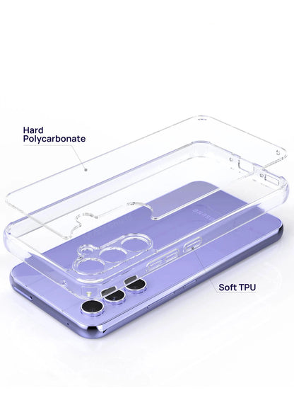 For Samsung Galaxy A35 Clear Shockproof Slim  Case
